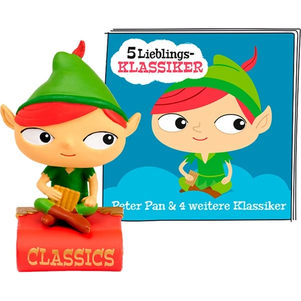 Tonies 5 Lieblings-Klassiker: Peter Pan Und 4 Weitere Klassiker, Spielfigur