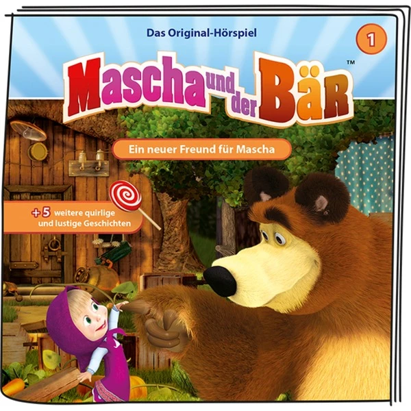 Tonies Mascha Und Der Bär - Ein Neuer Freund Für Mascha, Spielfigur – Bild 3